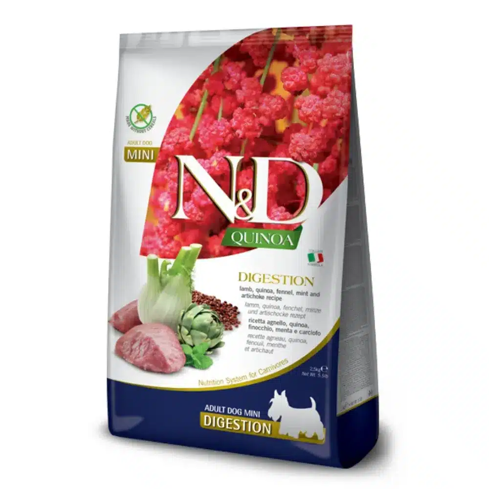 Farmina N&D Quinoa Digestion Lamb Adult Mini